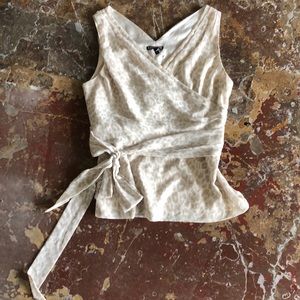 Express Cheetah Tank Blouse